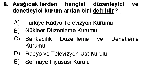 Temel İdare Hukuku 2024-2025 Ara Sınav - 8. soru