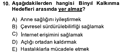 Uluslararası Kamu Maliyesi 2013-2014 Dönem Sonu Sınavı - 10. soru