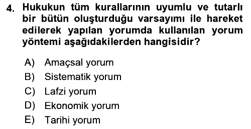 Vergi Ceza Hukuku 2024-2025 Dönem Sonu Sınavı - 4. soru
