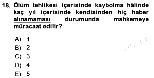 Vergi Ceza Hukuku 2023-2024 Yaz Okulu Sınavı - 18. soru