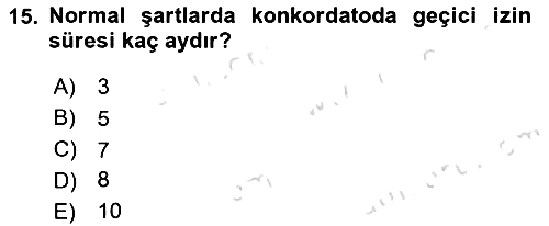 Vergi İcra Hukuku 2022-2023 Dönem Sonu Sınavı - 15. soru