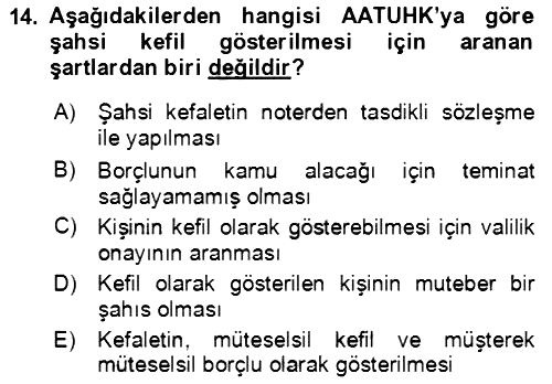 Vergi Planlaması 2021-2022 Dönem Sonu Sınavı - 14. soru