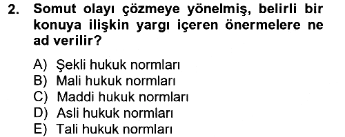 Vergi Usul Hukuku 2012-2013 Dönem Sonu Sınavı - 2. soru