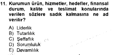Marka İletişim Kampanyaları 2014-2015 Ara Sınav - 11. soru