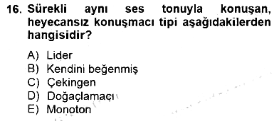 Marka İletişim Kampanyaları 2014-2015 Dönem Sonu Sınavı - 16. soru