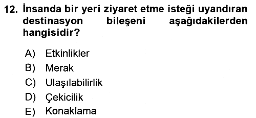 Marka İletişim Kampanyaları 2022-2023 Yaz Okulu Sınavı - 12. soru