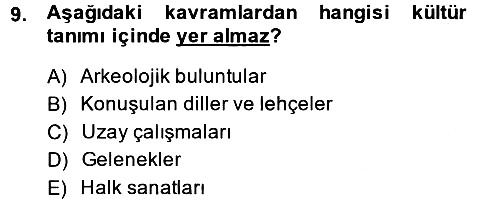 Haber Türleri 2014-2015 Dönem Sonu Sınavı - 9. soru