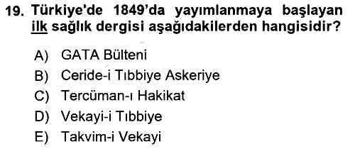Haber Türleri 2024-2025 Yaz Okulu Sınavı - 19. soru
