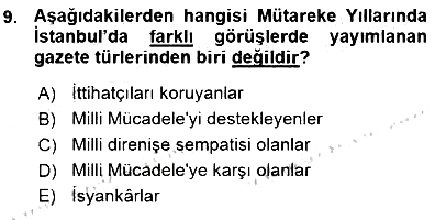 Haberciliğin Temel Kavramları 2015-2016 Ara Sınav - 9. soru