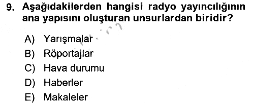 İletişim Ortamları Tasarımı 2016-2017 3 Ders Sınavı - 9. soru