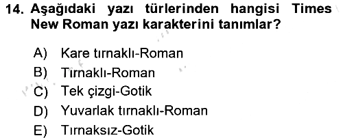 İletişim Ortamları Tasarımı 2017-2018 Ara Sınav - 14. soru
