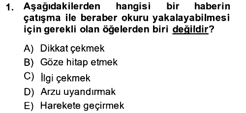 İletişim Ortamları Tasarımı 2013-2014 Dönem Sonu Sınavı - 1. soru
