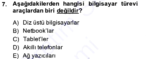 İnternet Yayıncılığı 2014-2015 Ara Sınav - 7. soru