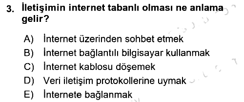 İnternet Yayıncılığı 2017-2018 Ara Sınav - 3. soru