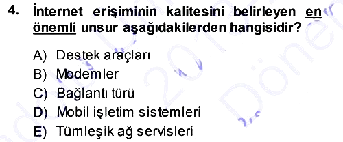 İnternet Yayıncılığı 2013-2014 Dönem Sonu Sınavı - 4. soru