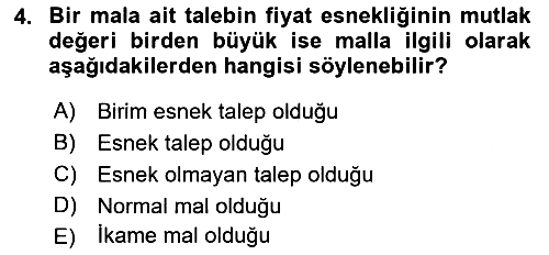 Medya Ekonomisi ve İşletmeciliği 2016-2017 Ara Sınav - 4. soru