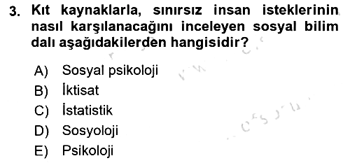 Medya Ekonomisi ve İşletmeciliği 2023-2024 Ara Sınav - 3. soru