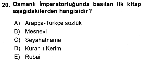 Medya Ekonomisi ve İşletmeciliği 2023-2024 Ara Sınav - 20. soru