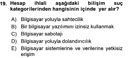 Medya Hukuku 2015-2016 Ara Sınav - 19. soru