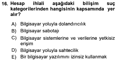 Medya Hukuku 2019-2020 Ara Sınav - 16. soru