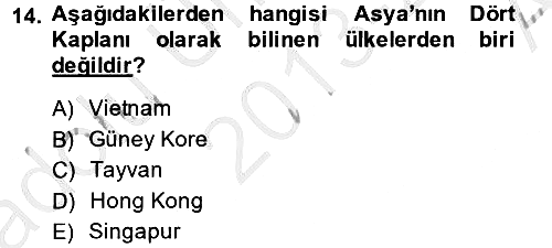 Medya Siyaset Kültür 2013-2014 Ara Sınav - 14. soru