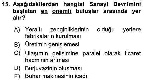 Medya Siyaset Kültür 2021-2022 Dönem Sonu Sınavı - 15. soru