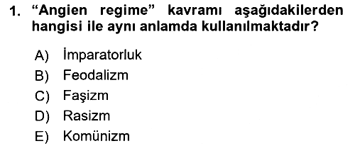 Medya Siyaset Kültür 2021-2022 Yaz Okulu Sınavı - 1. soru