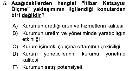 Siyasal İletişim 2017-2018 3 Ders Sınavı - 5. soru