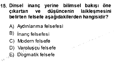 Siyasal İletişim 2013-2014 Ara Sınav - 15. soru