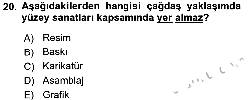 Okulöncesinde Drama 2016-2017 3 Ders Sınavı - 20. soru