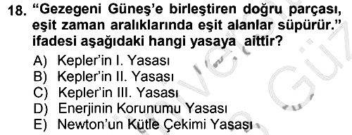 Okulöncesinde Fen Eğitimi 2012-2013 Ara Sınav - 18. soru