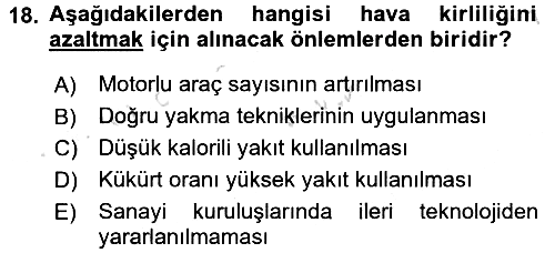 Okulöncesinde Fen Eğitimi 2016-2017 Ara Sınav - 18. soru