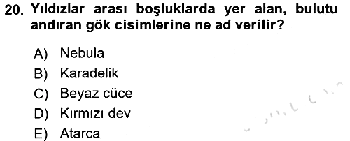 Okulöncesinde Fen Eğitimi 2016-2017 Ara Sınav - 20. soru