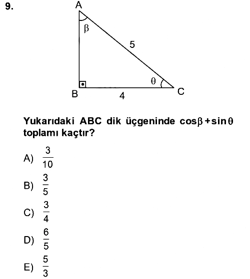 Okulöncesinde Matematik Eğitimi 2014-2015 Ara Sınav - 9. soru