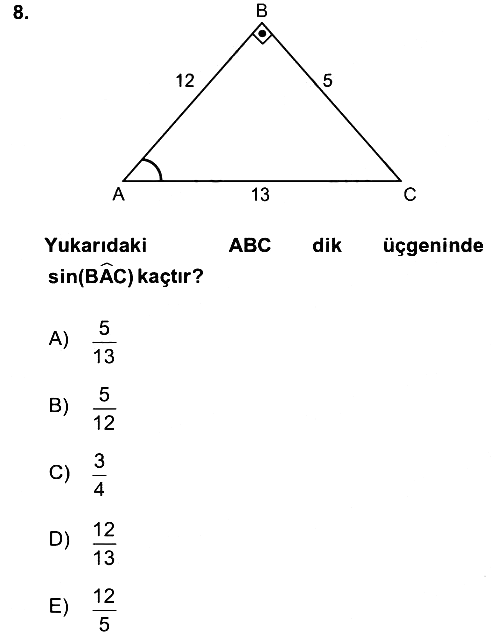 Okulöncesinde Matematik Eğitimi 2016-2017 Ara Sınav - 8. soru