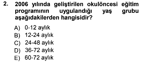 Özel Öğretim Yöntemleri 1 2013-2014 Tek Ders Sınavı - 2. soru