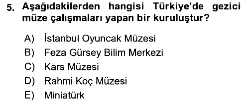 Özel Öğretim Yöntemleri 2 2015-2016 Ara Sınav - 5. soru