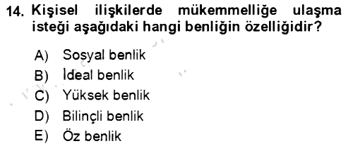 Halkla İlişkiler Ve İletişim 2021-2022 Ara Sınav - 14. soru