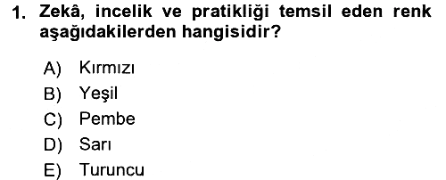 Halkla İlişkiler Ve İletişim 2017-2018 Dönem Sonu Sınavı - 1. soru