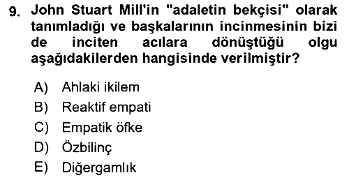 Halkla İlişkiler Ve İletişim 2025-2026 Dönem Sonu Sınavı - 9. soru