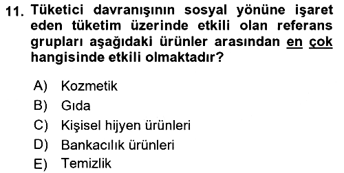 E-Perakendecilik 2021-2022 Ara Sınav - 11. soru