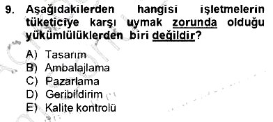 Organizasyonlarda Davranış 2012-2013 Dönem Sonu Sınavı - 9. soru