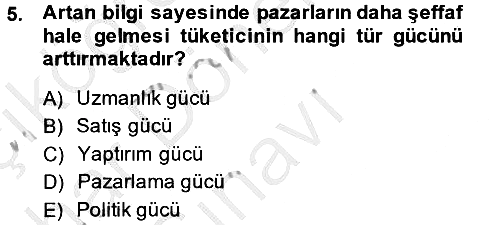 Sosyal Medya 2013-2014 Dönem Sonu Sınavı - 5. soru