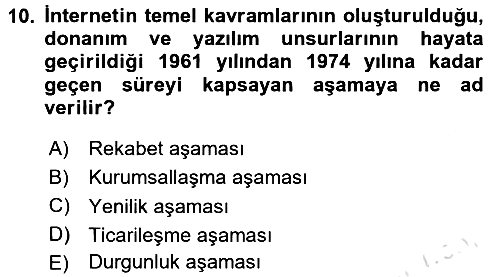 Sosyal Medya 2015-2016 Dönem Sonu Sınavı - 10. soru