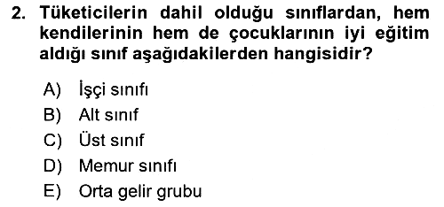 Sağlık Hizmetleri Pazarlaması 2021-2022 Dönem Sonu Sınavı - 2. soru