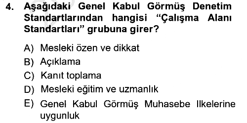 Denetim 2012-2013 Ara Sınav - 4. soru