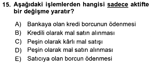Genel Muhasebe - 1 2025-2026 Ara Sınav - 15. soru