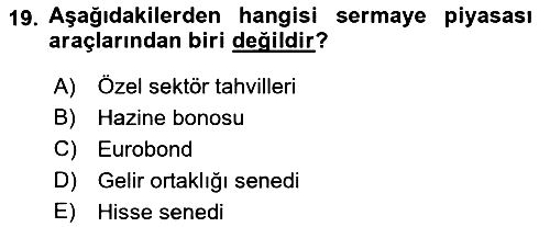 İktisada Giriş 2 2022-2023 Ara Sınav - 19. soru
