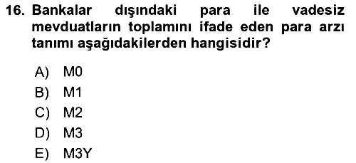İktisada Giriş 2 2024-2025 Ara Sınav - 16. soru