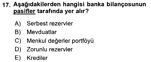 İktisada Giriş 2 2025-2026 Ara Sınav - 17. soru